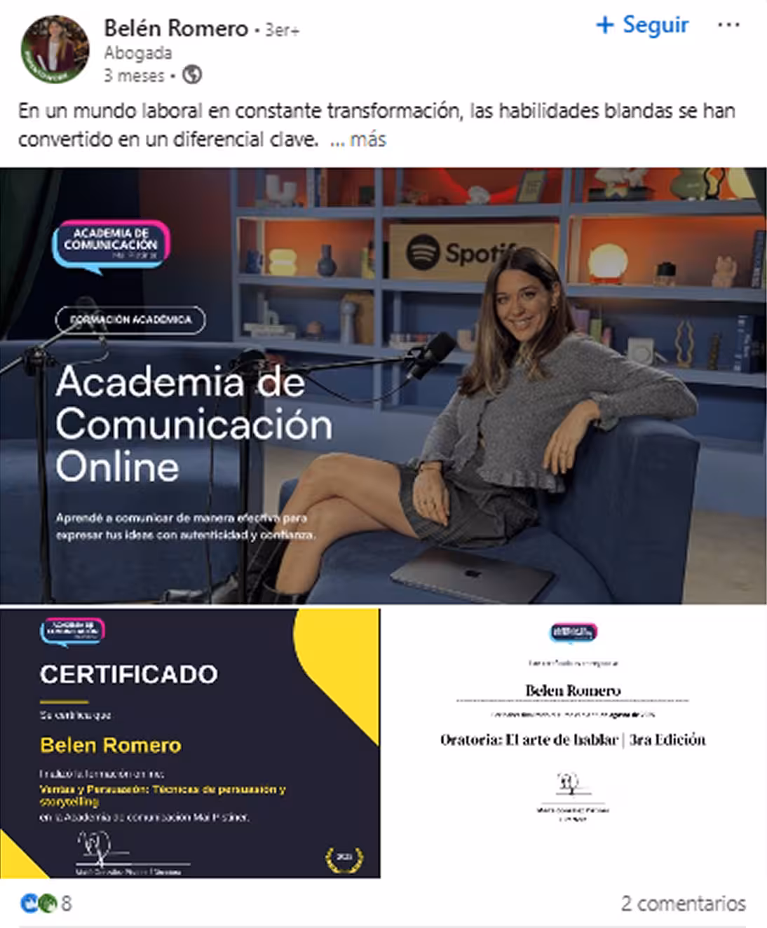 Ejemplo de certificado